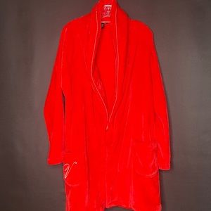 Victoria Secret knee length Red Robe Medium